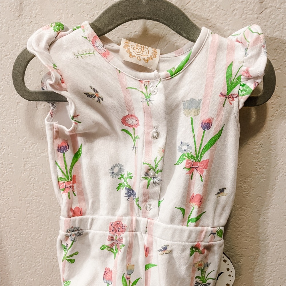 GUC TBBC Barbados Bamboo Romper 12-18m